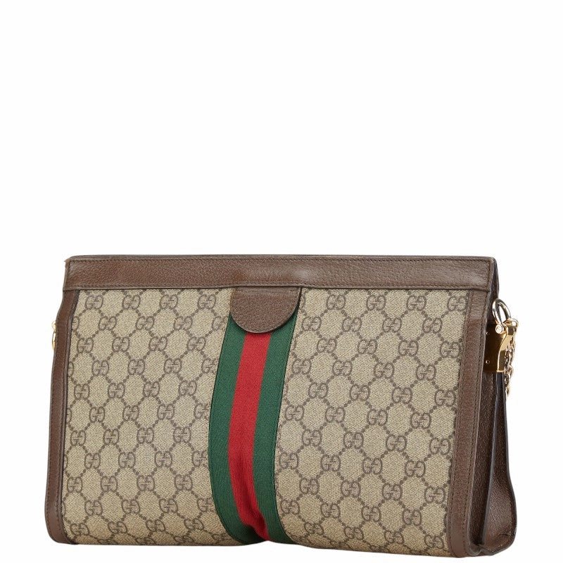 Gucci GG Supreme Ophidia Medium Chain Shoulder Bag