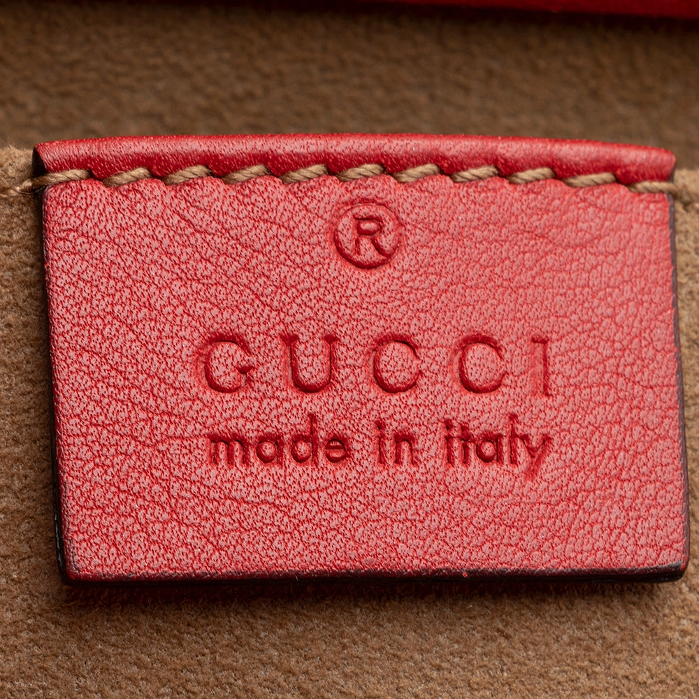 Gucci GG Supreme Padlock Small Shoulder Bag (SHF-20632)