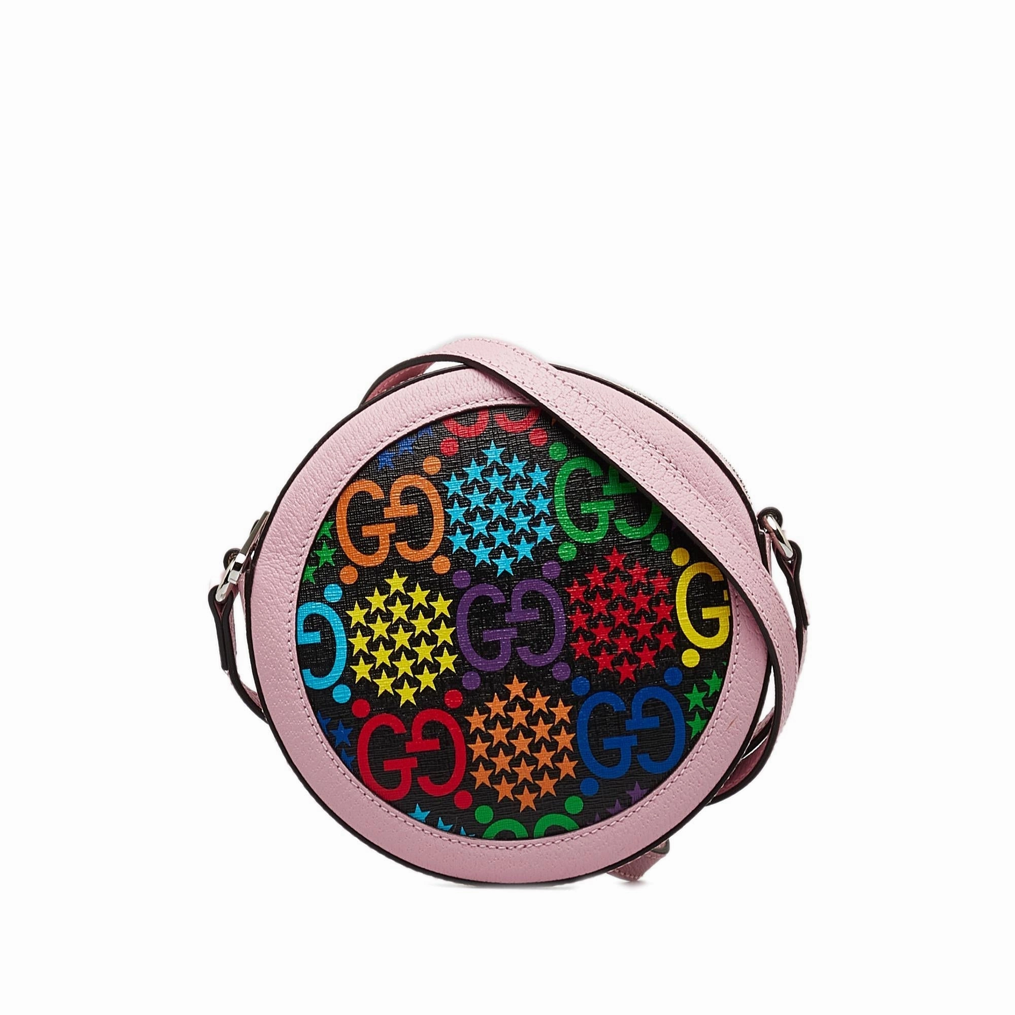 Gucci GG Supreme Psychedelic Round Crossbody Bag (SHG-gwT8Fo)