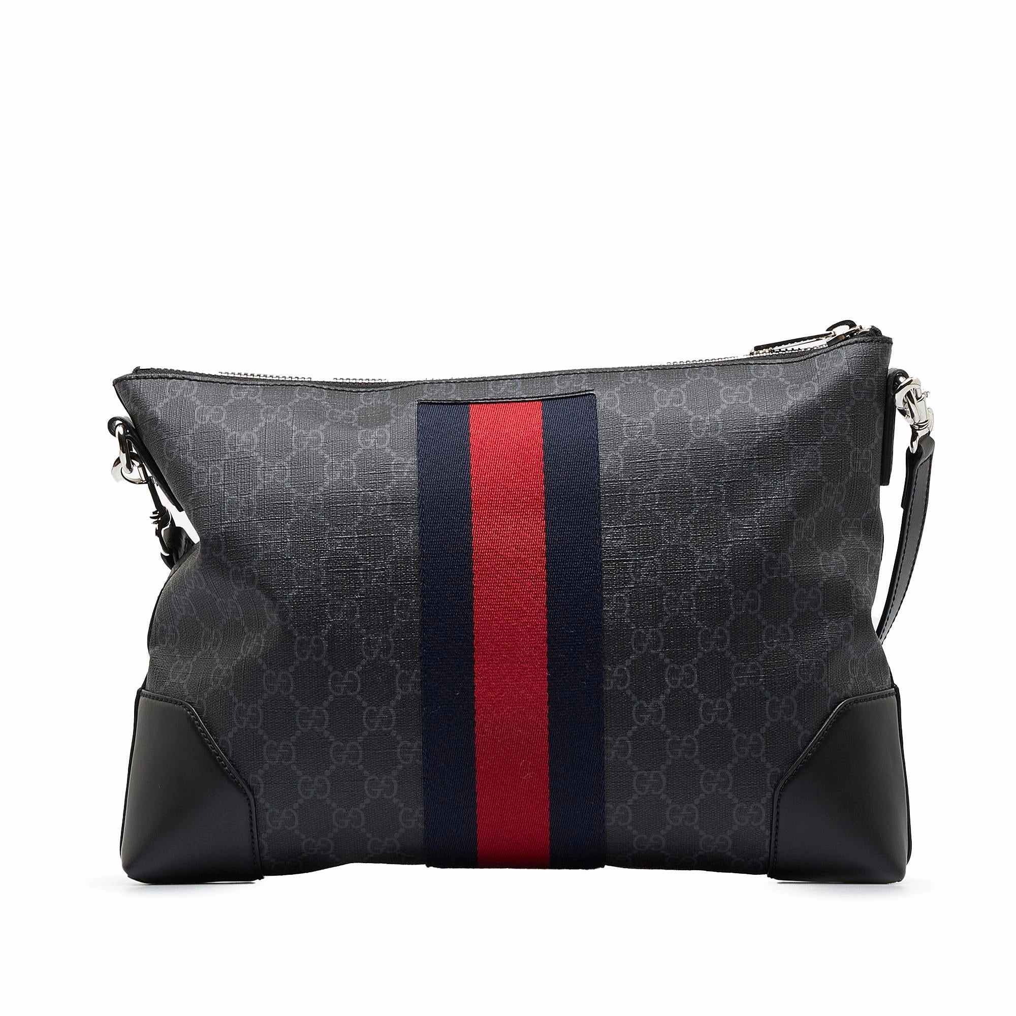 Gucci GG Supreme Web Crossbody Bag (SHG-gkkz7w)