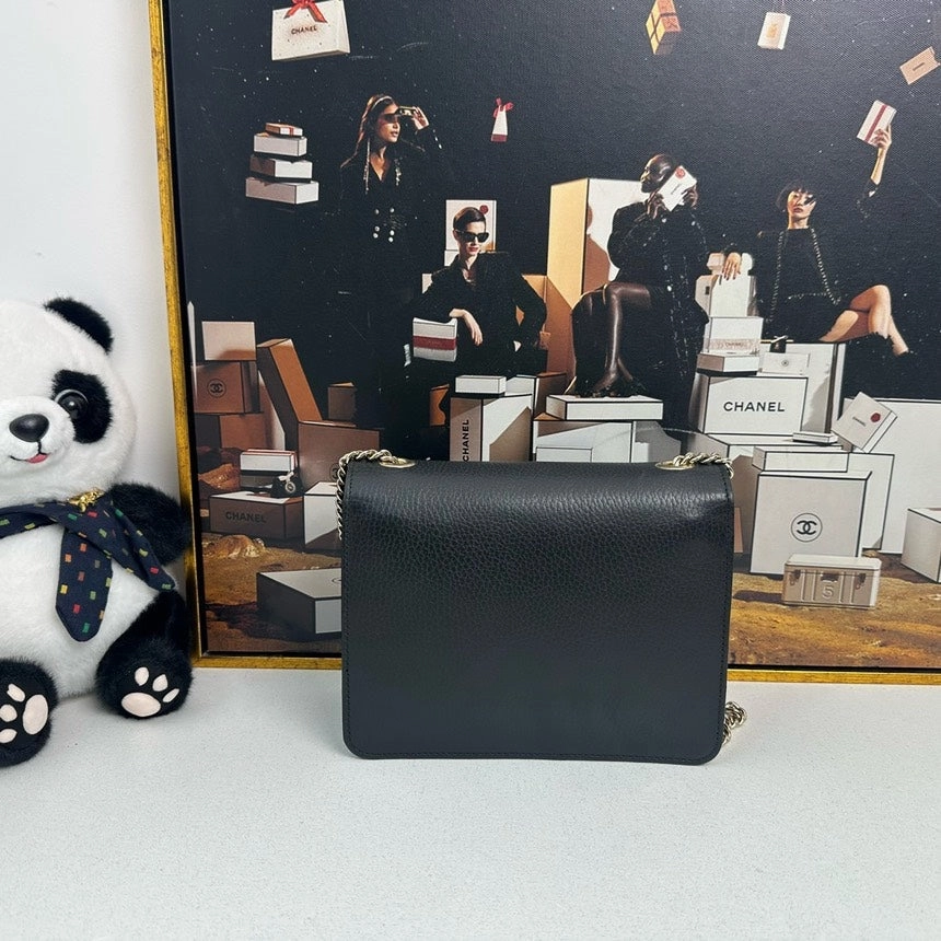 Gucci Horsebit 1955 Black Leather Shoulder Bag