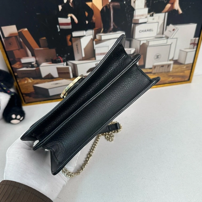 Gucci Horsebit 1955 Black Leather Shoulder Bag