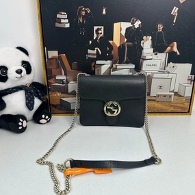 Gucci Horsebit 1955 Black Leather Shoulder Bag
