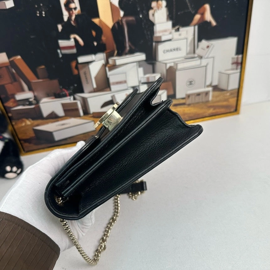 Gucci Horsebit 1955 Black Leather Shoulder Bag