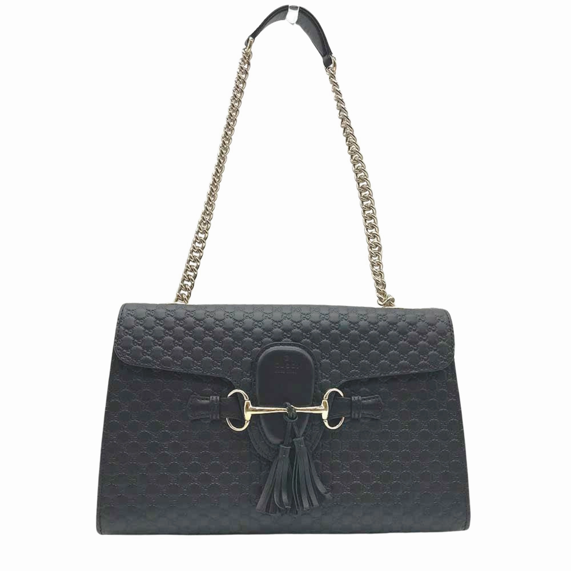 Gucci Horsebit  Leather Shoulder Bag ()