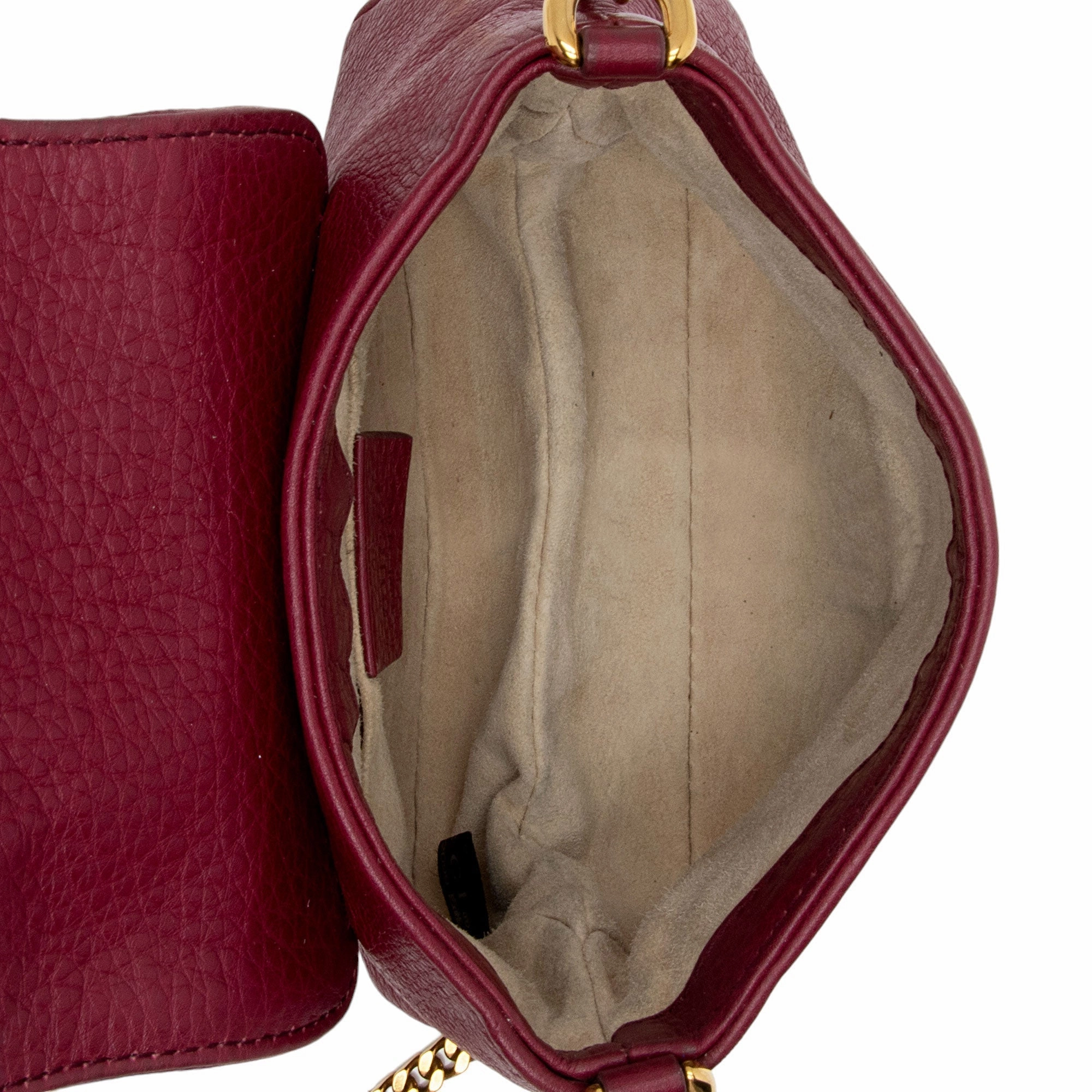 Gucci Leather 1973 Small Shoulder Bag (SHF-M9CBTl)