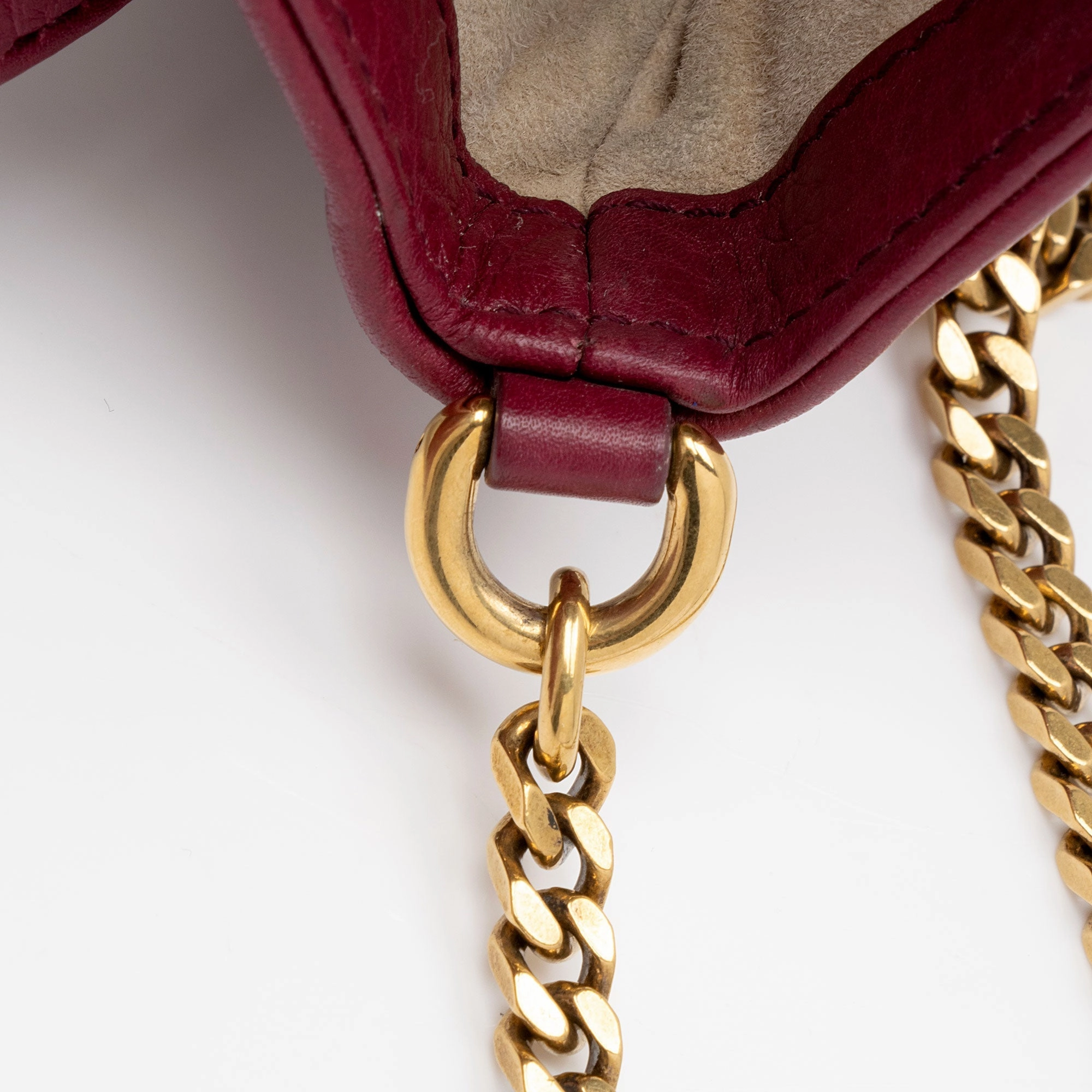 Gucci Leather 1973 Small Shoulder Bag (SHF-M9CBTl)