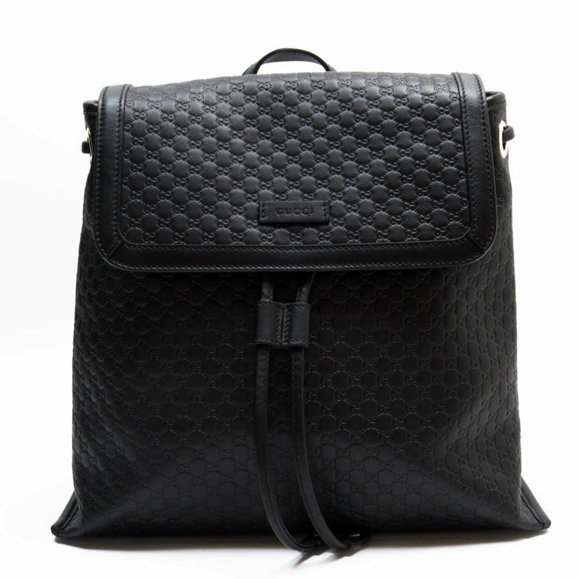 Gucci  Leather Backpack (Pre-Owned)