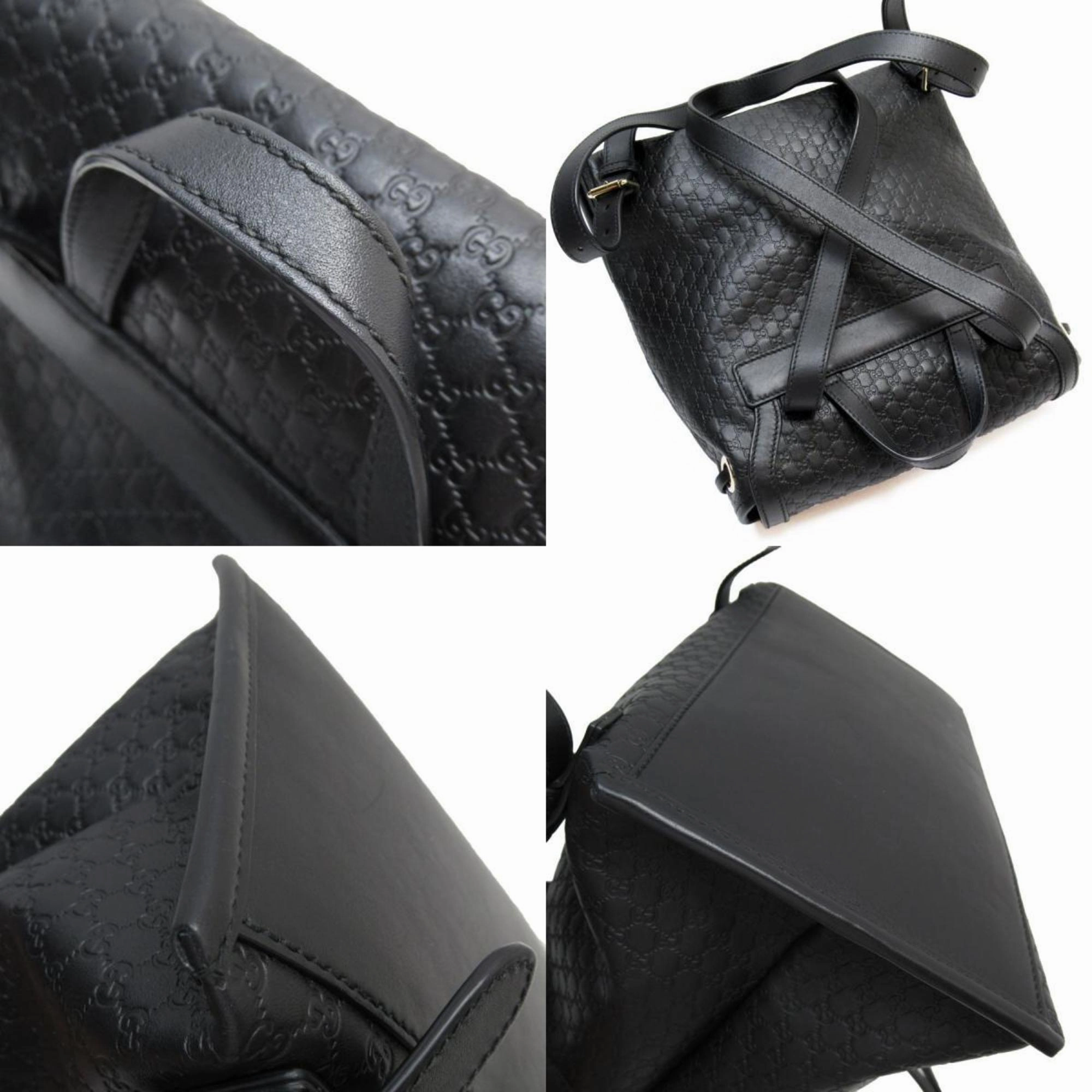 Gucci  Leather Backpack (Pre-Owned)
