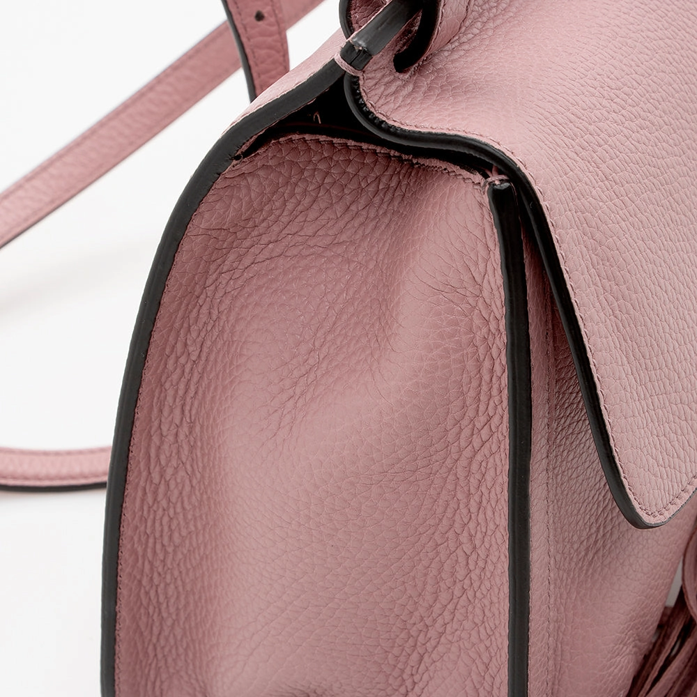 Gucci Leather Bamboo Daily Shoulder Bag (SHF-16586)