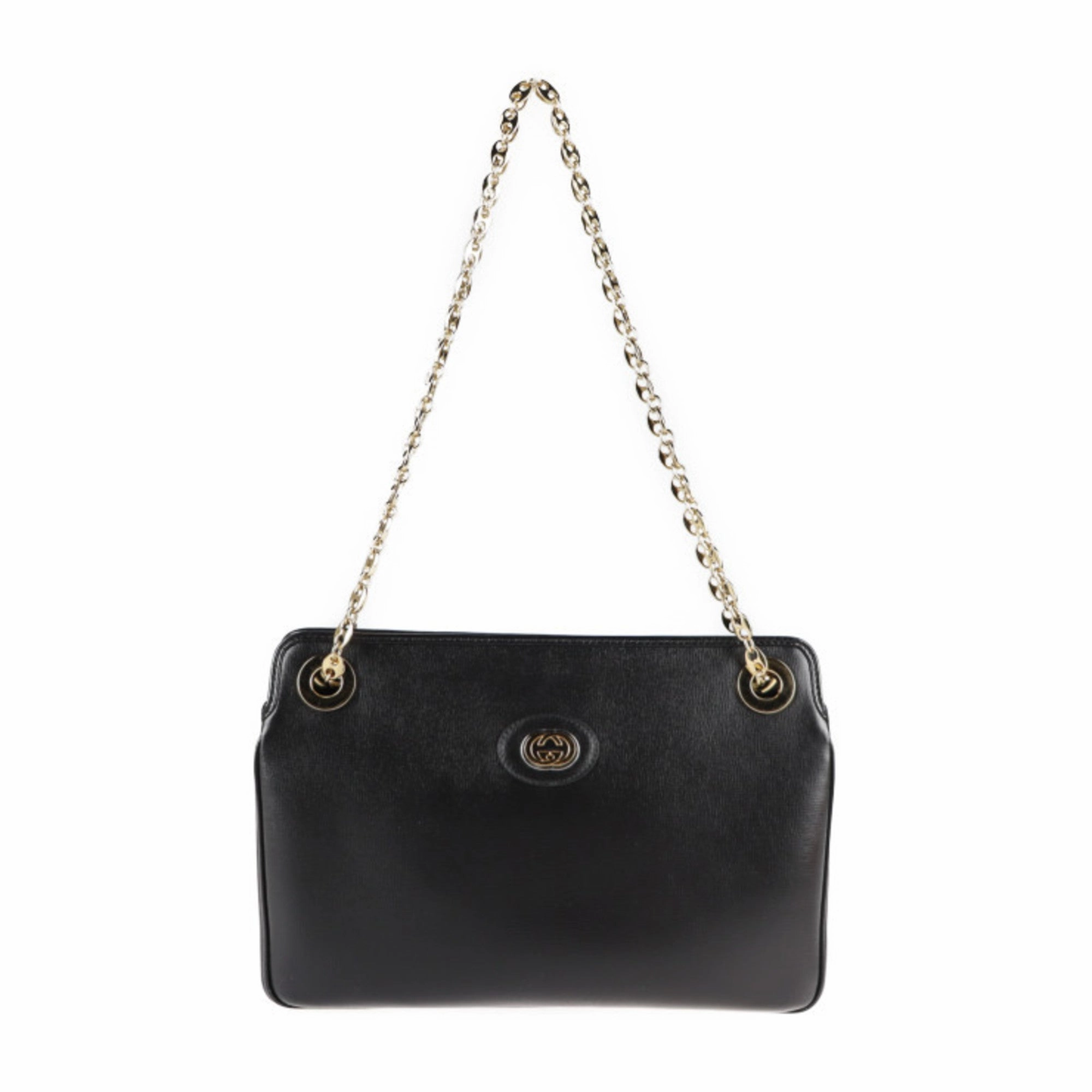 Gucci  Leather Shoulder Bag (Pre-Owned)