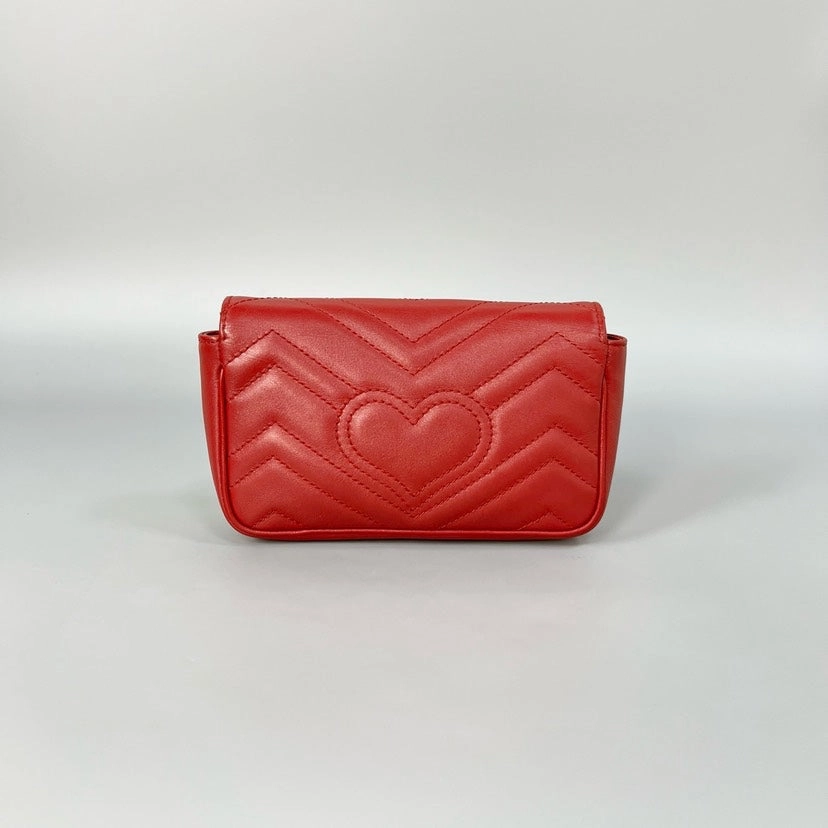 Gucci Marmont Mini Red Crossbody Bag
