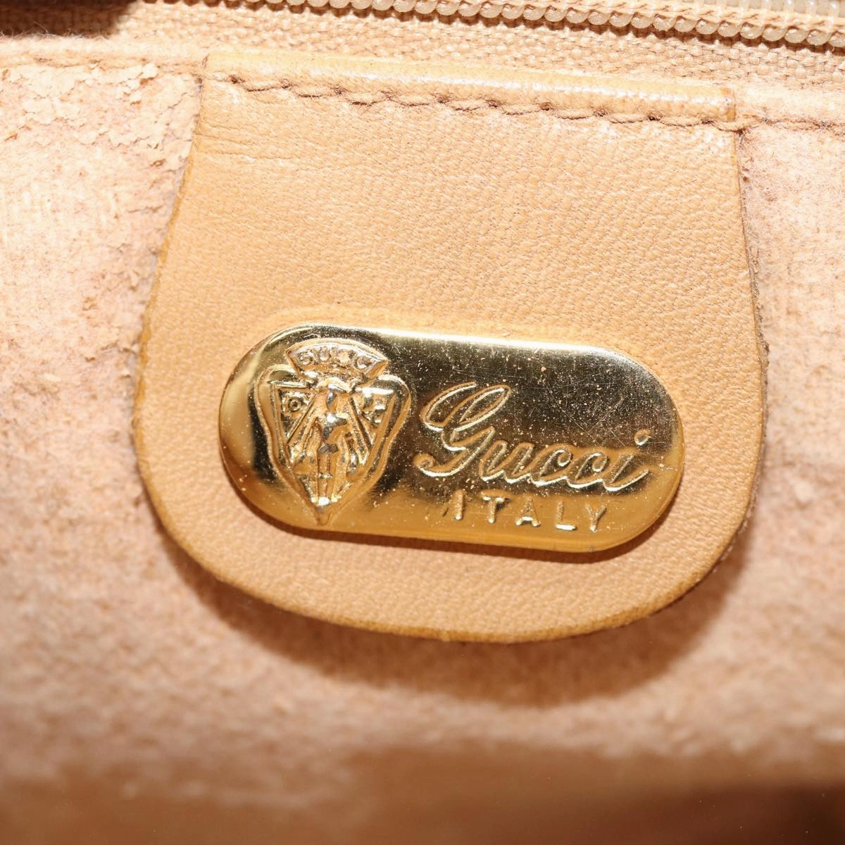 GUCCI Micro GG Supreme Shoulder Bag PVC Beige 49 007 5548  ep4382
