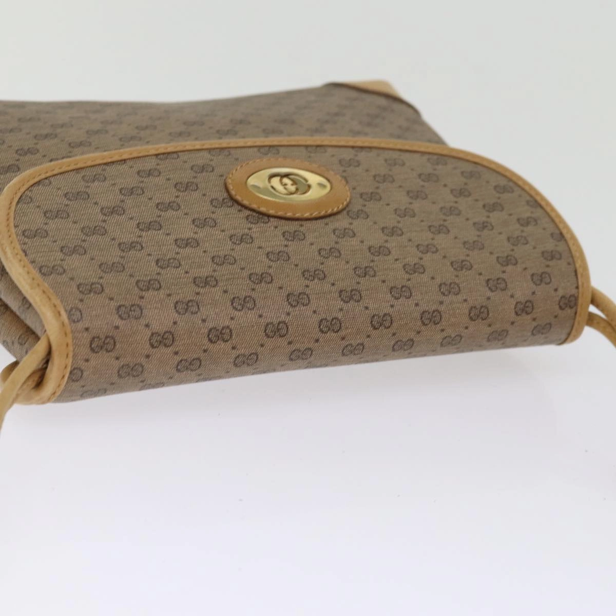 GUCCI Micro GG Supreme Shoulder Bag PVC Beige 49 007 5548  ep4382