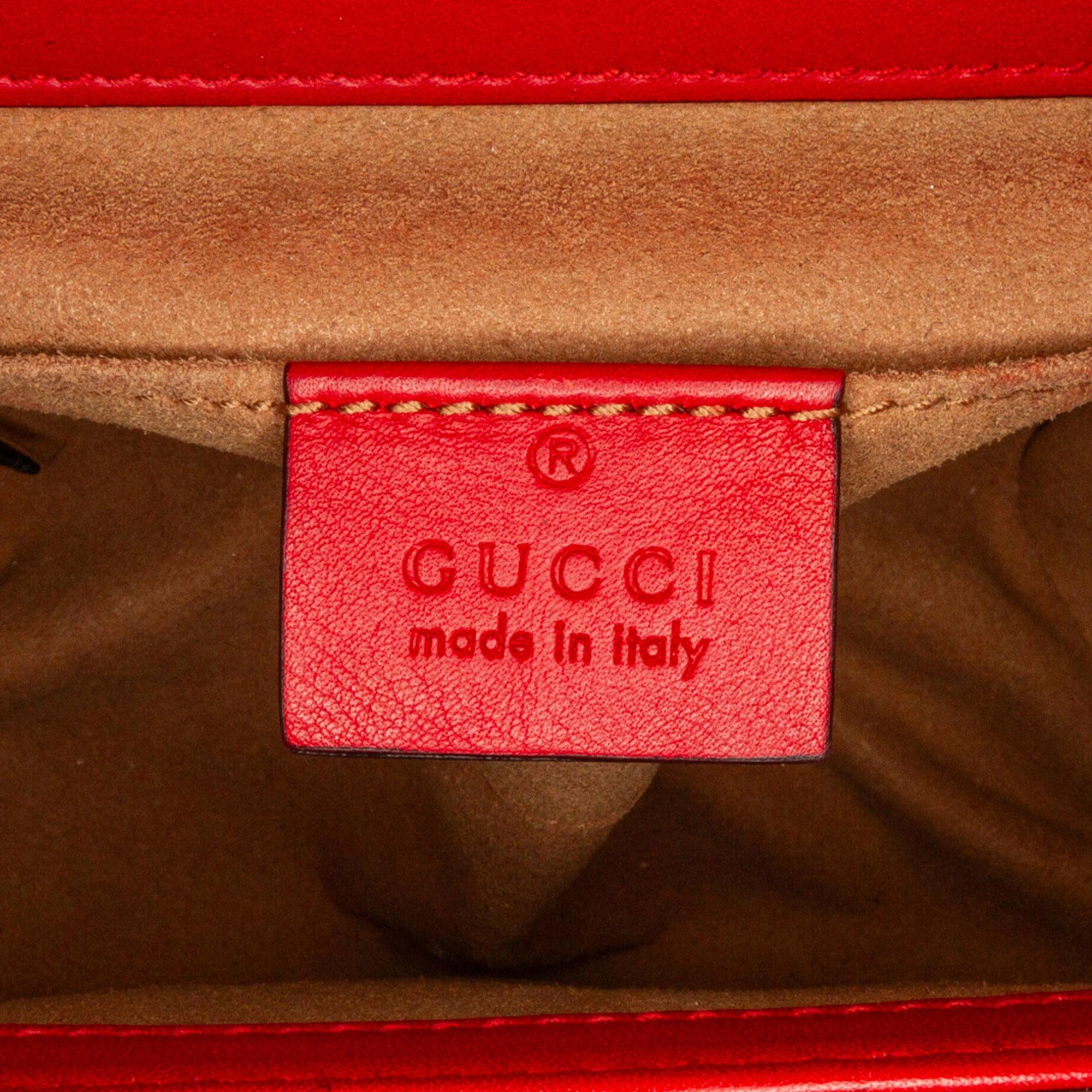 Gucci Padlock Leather Crossbody Bag (SHG-nADRjh)