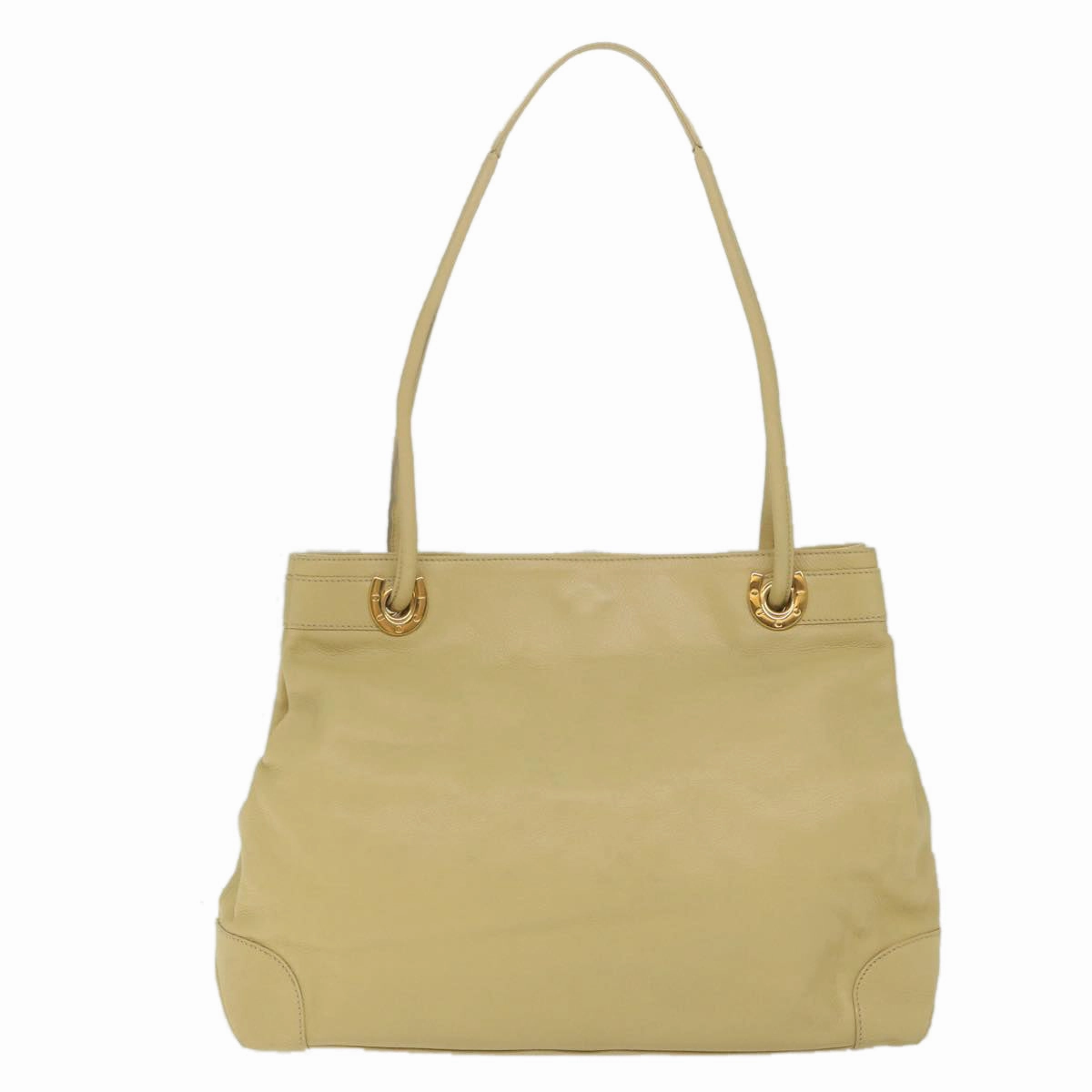 GUCCI Shoulder Bag Leather Beige 002 3754 0301  fm2883
