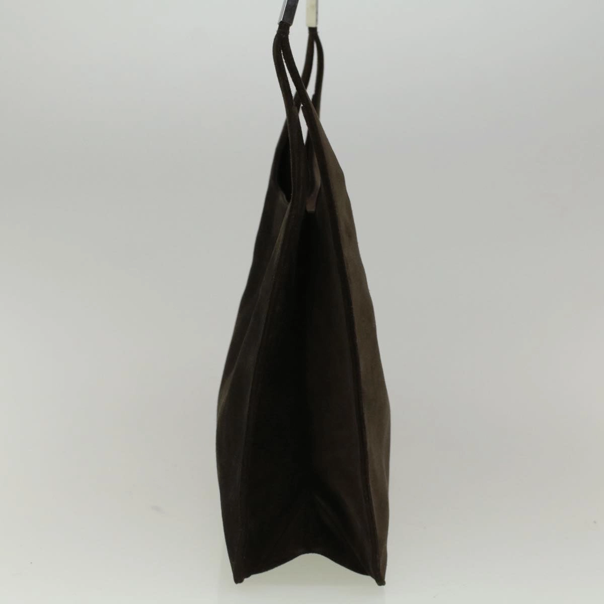 GUCCI Shoulder Bag Suede Brown 091 3167 001998  58812