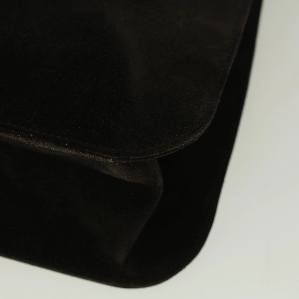 GUCCI Shoulder Bag Suede Brown 091 3167 001998  58812