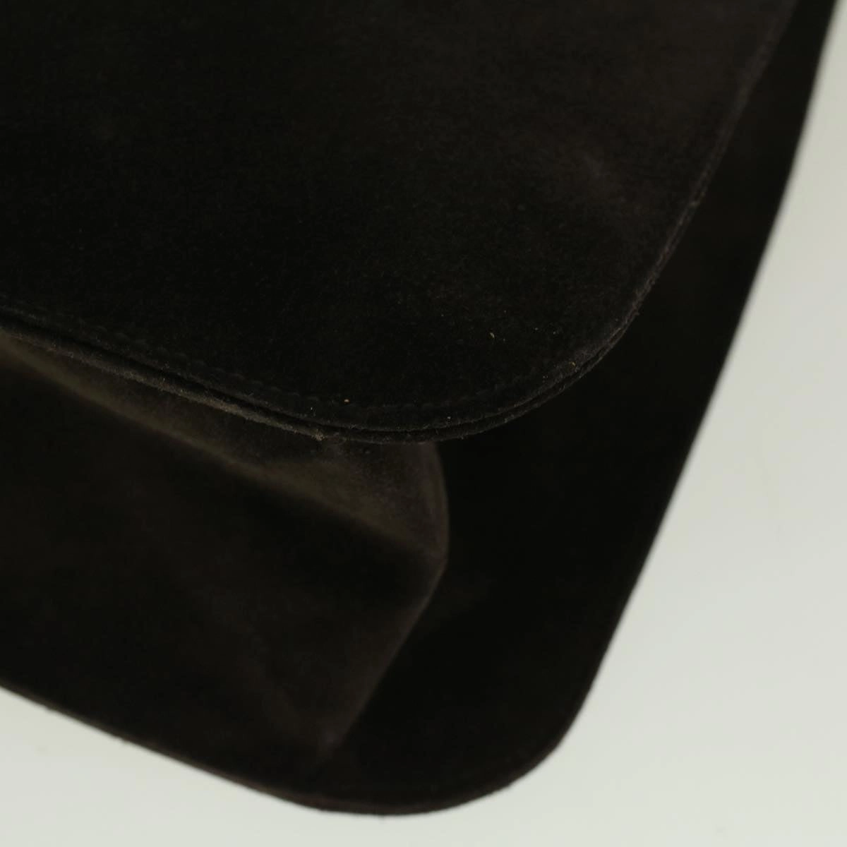 GUCCI Shoulder Bag Suede Brown 091 3167 001998  58812