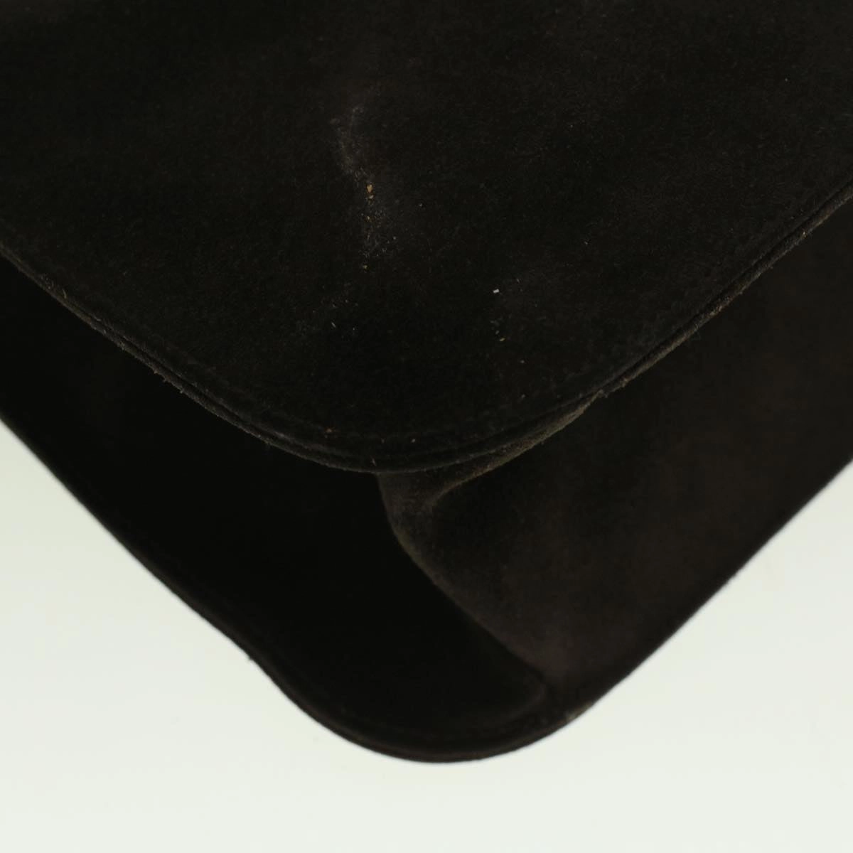 GUCCI Shoulder Bag Suede Brown 091 3167 001998  58812