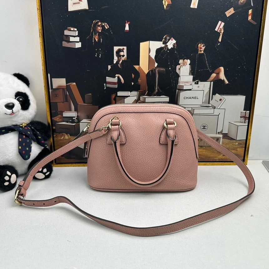 Gucci Soho Pink Leather Crossbody Bag