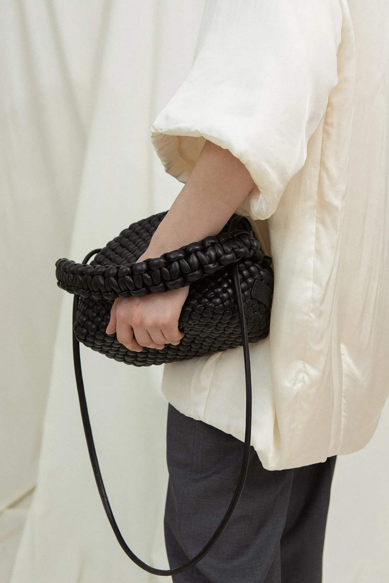 HANA Dark Maroon Clutch