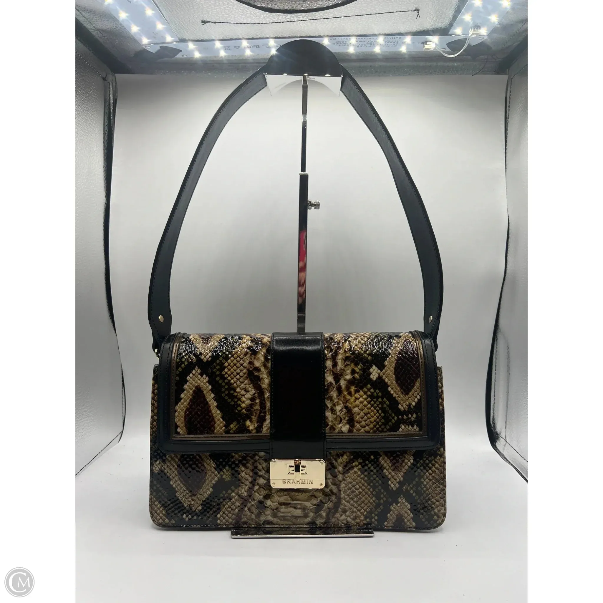 Handbag Designer By Brahmin, Size: Medium