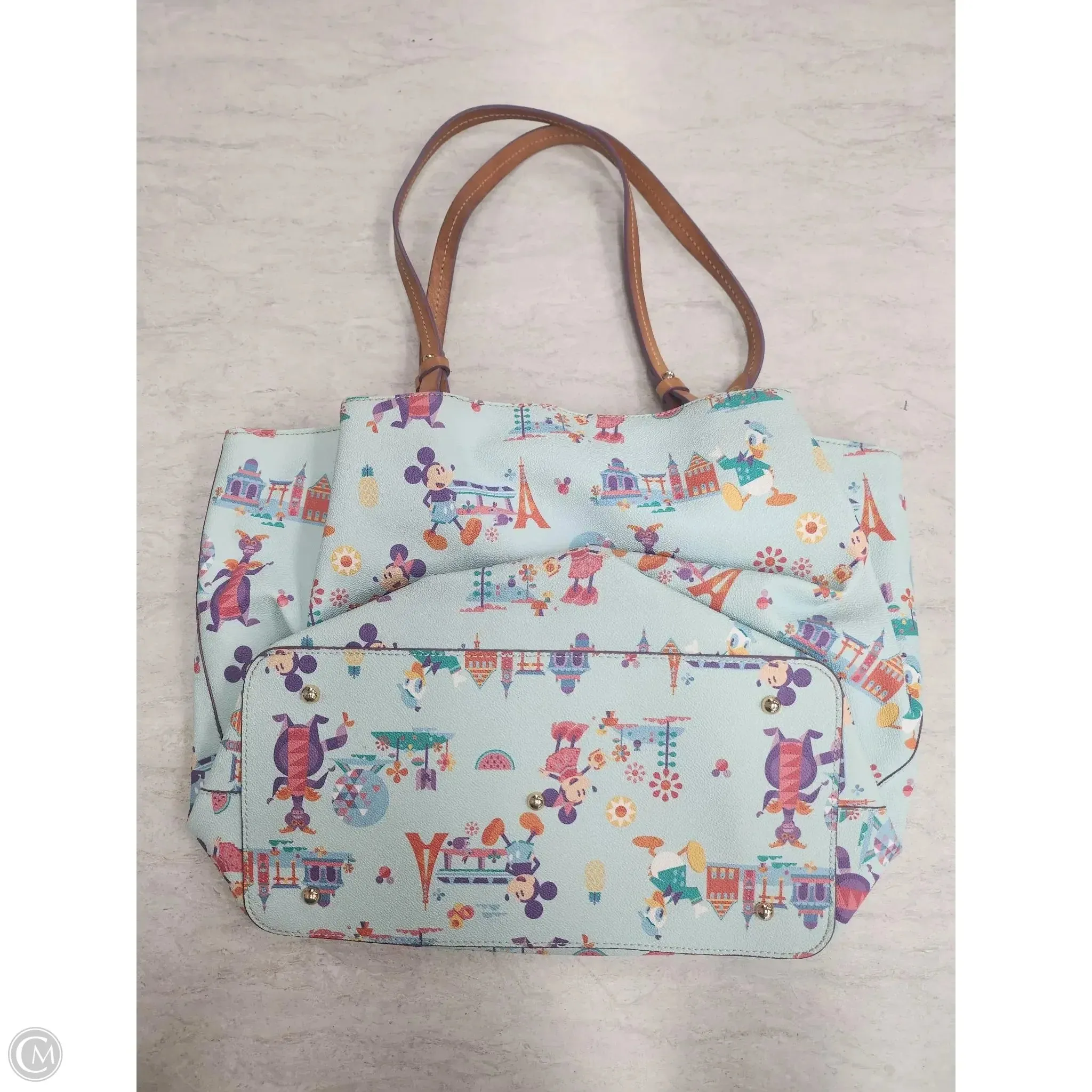 Handbag Designer By Dooney And Bourke, Size: Large