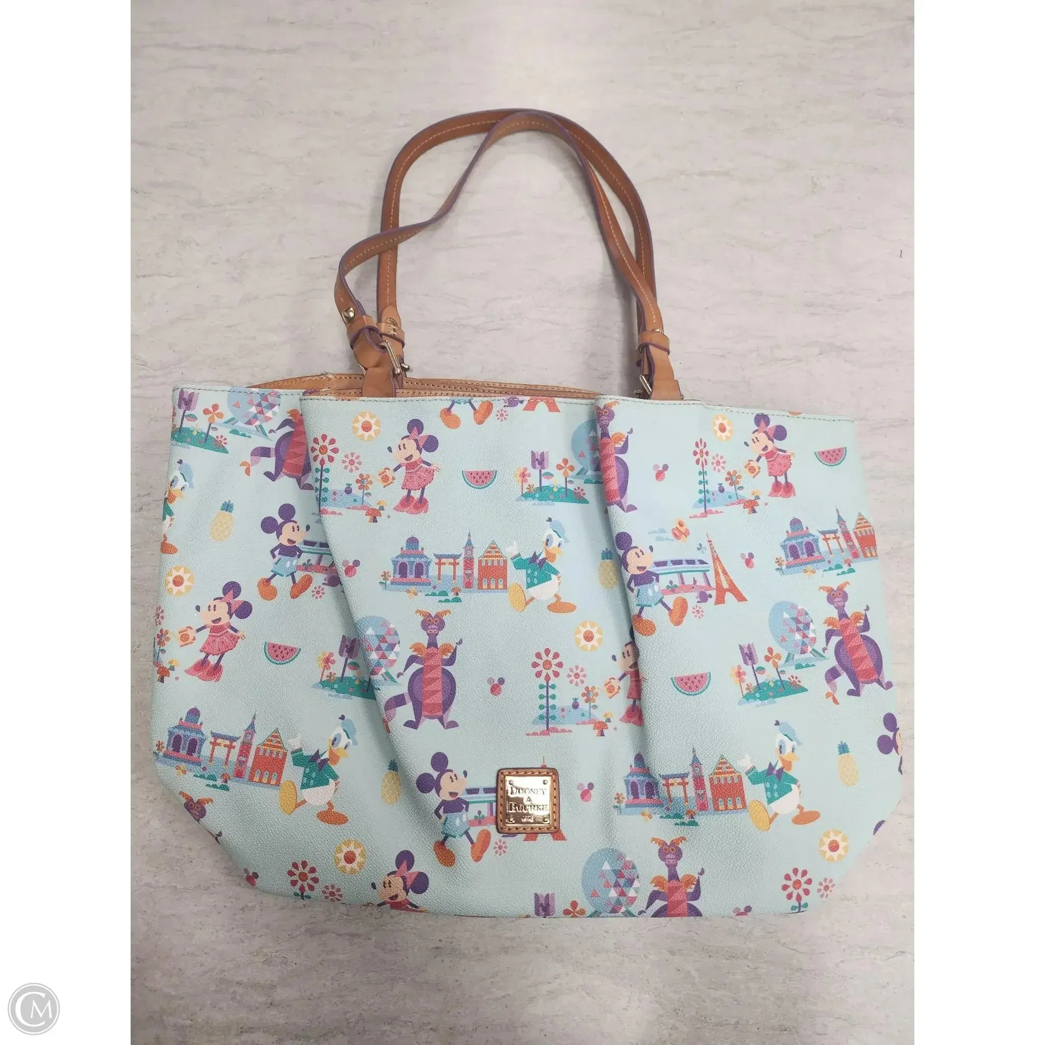 Handbag Designer By Dooney And Bourke, Size: Large