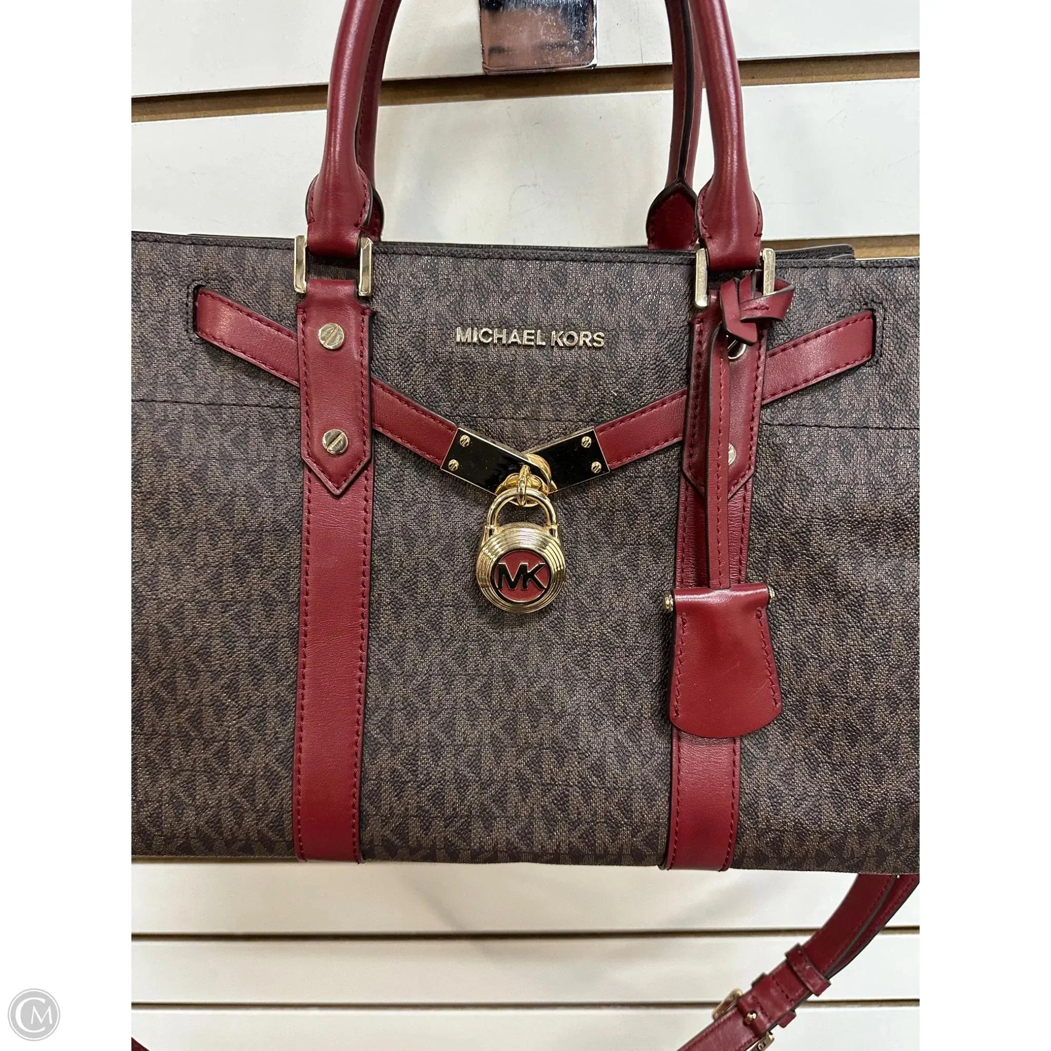 Handbag Designer By Michael Kors, Size: Large