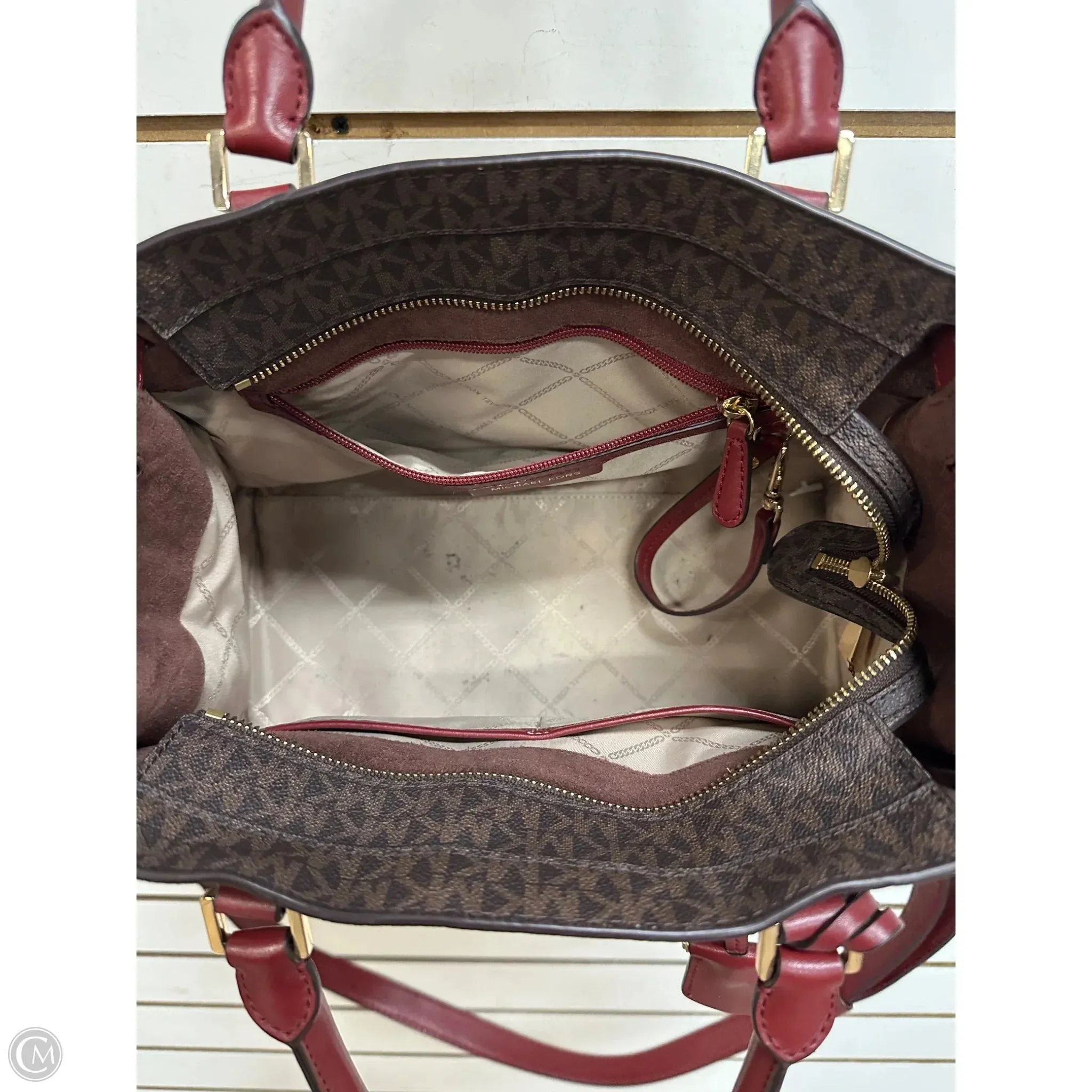 Handbag Designer By Michael Kors, Size: Large