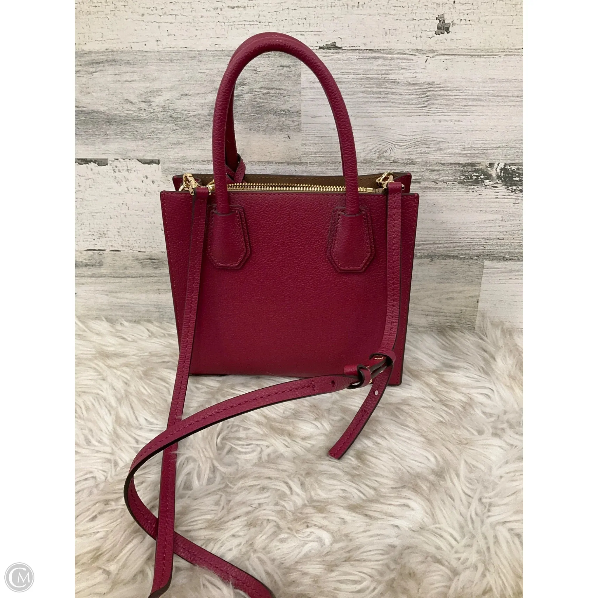 Handbag Designer By Michael Kors, Size: Medium
