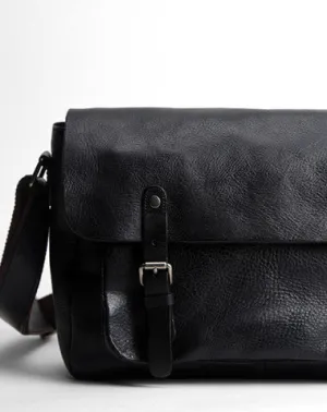 Handmade Cool leather men messenger bag shoulder laptop bag for men