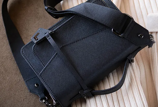 Handmade Genuine Leather Handbag Crossbody Bag Shoulder Bag Purse For Women