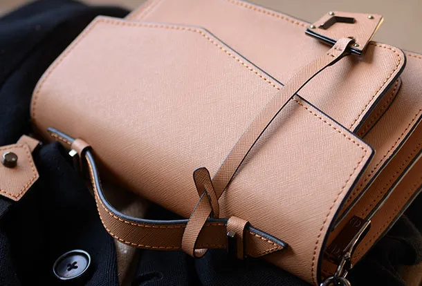 Handmade Genuine Leather Handbag Crossbody Bag Shoulder Bag Purse For Women