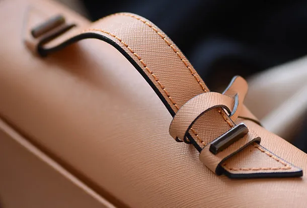 Handmade Genuine Leather Handbag Crossbody Bag Shoulder Bag Purse For Women
