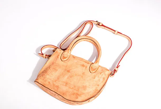 Handmade Genuine Leather Handbag Shopper Bag Crossbody Bag Shoulder Bag Purse For Women