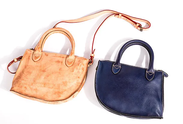 Handmade Genuine Leather Handbag Shopper Bag Crossbody Bag Shoulder Bag Purse For Women