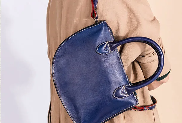 Handmade Genuine Leather Handbag Shopper Bag Crossbody Bag Shoulder Bag Purse For Women