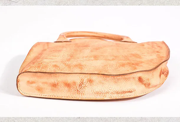 Handmade Genuine Leather Handbag Shopper Bag Crossbody Bag Shoulder Bag Purse For Women