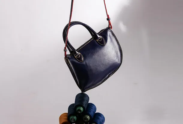 Handmade Genuine Leather Handbag Shopper Bag Crossbody Bag Shoulder Bag Purse For Women