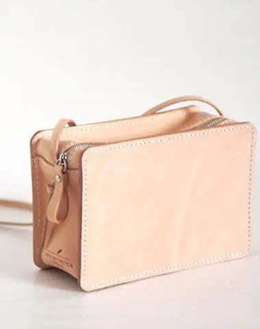 Handmade Leather crossbody bag purse shoulder bag for women girl