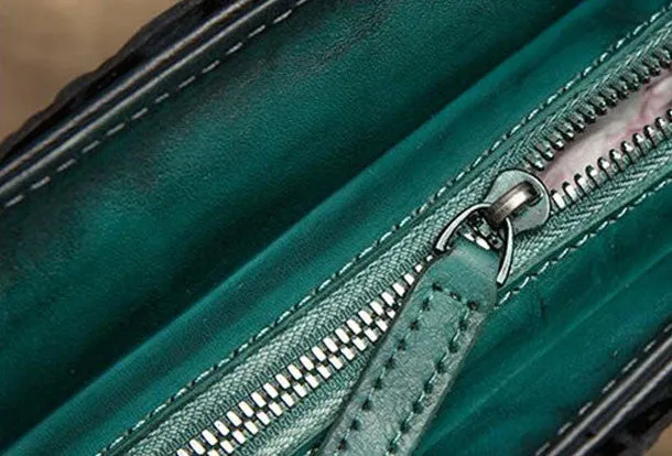 Handmade Leather crossbody purse shoulder bag for women leather