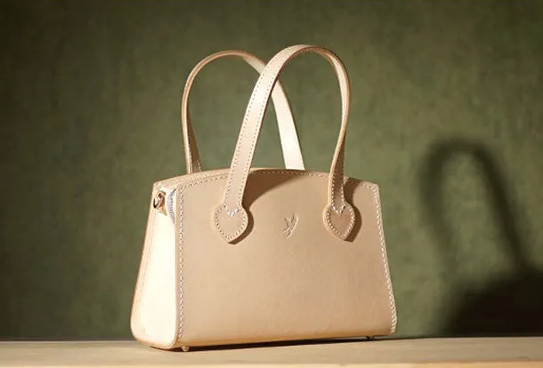 Handmade Leather handbag crossbody purse shoulder bag for women leather