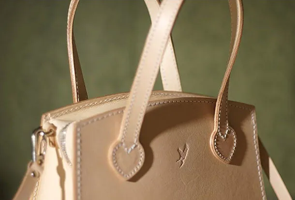 Handmade Leather handbag crossbody purse shoulder bag for women leather