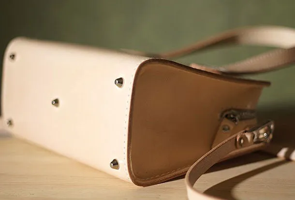 Handmade Leather handbag crossbody purse shoulder bag for women leather