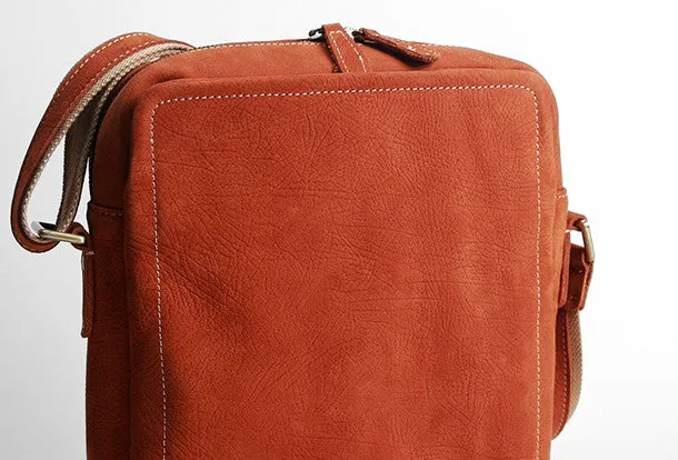 Handmade leather men messenger large vintage shoulder laptop bag vintage bag