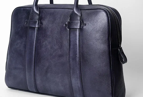 Handmade leather men messenger large vintage shoulder laptop bag vintage bag
