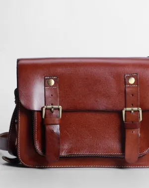 Handmade leather men Satchel bag messenger large vintage shoulder bag vintage bag