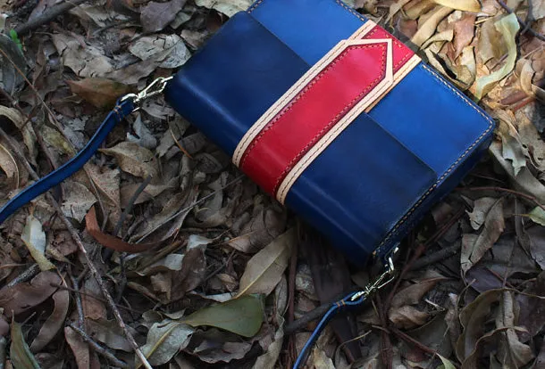 Handmade Leather Messenger Bag Crossbody Bag Shoulder Bag Purse for Women Leather Bag